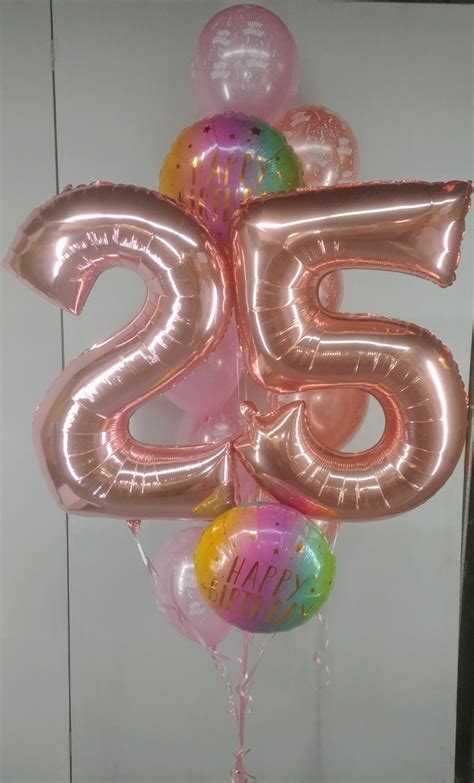 Rose Gold Jumbo Balloon Number Balloon Bouquet The Tickle Trunk