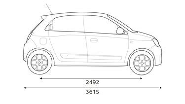 Fiche Technique De Twingo E Tech 100 Electric Dimensions Renault Suisse