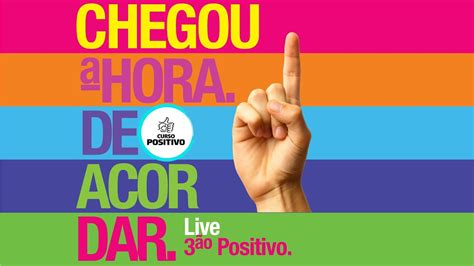 CHEGOU A HORA DE ACORDAR Live Terceirão Positivo YouTube