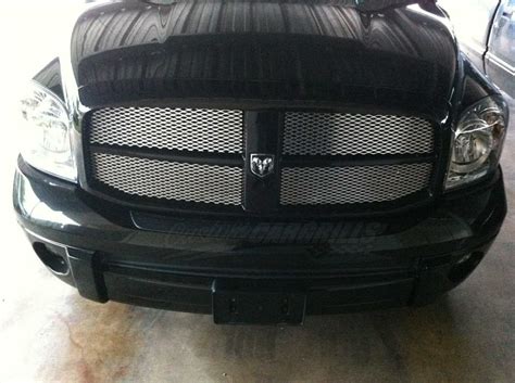 2006 2008 Dodge Ram Mesh Grill Inserts By Customcargrills