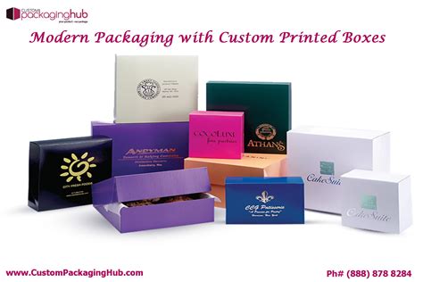 Modern Packaging with Custom Printed Boxes