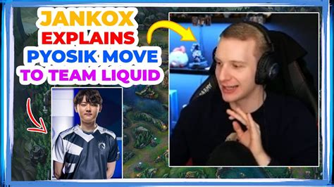 G2 Jankos About Pyosik Move To Team Liquid YouTube