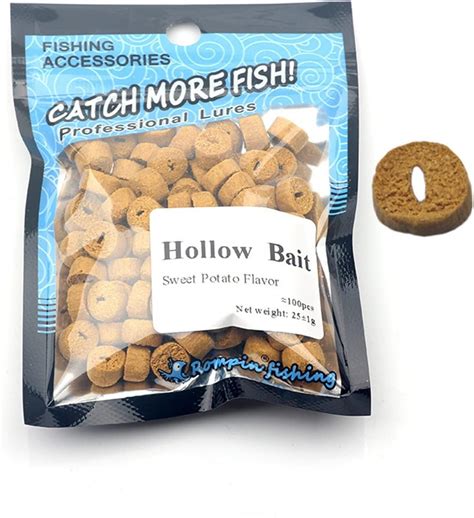 Amazon 100Pcs Bag Red Worms Hollow Carp Baits River Sea Fishing