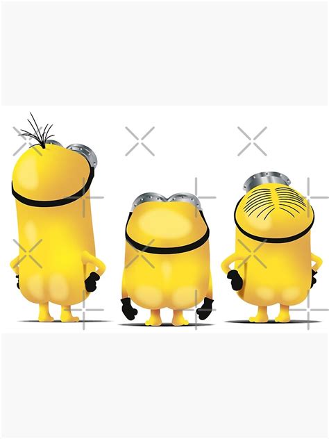 Minions Posters Naked Minions Staring At A Bananaposter Rb