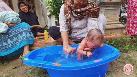 Bayi Turun Mandi Tindik Dan Khitan Baby Aisya YouTube