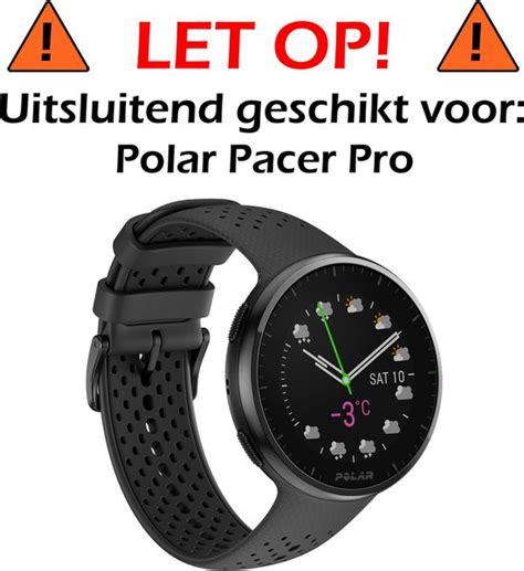 Screenprotector Geschikt Voor Polar Pacer Pro Screenprotector Bescherm