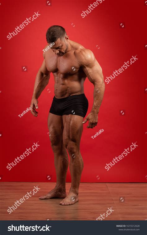 Adult Male Athlete Bodybuilder Nude Torso Stock Photo Shutterstock