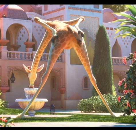 Zootopia Furryland animal attraction giraffe | Giraffe, Zootopia, Animals