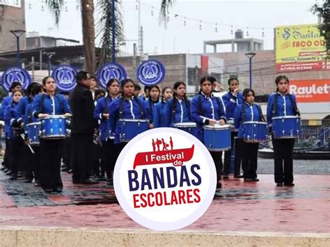 Este Martes De Julio Se Realizar El L Festival De Bandas Escolares