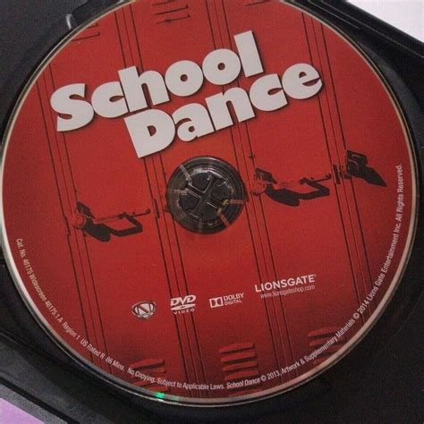 School Dance Used Region 1 Us Dvd Ebay