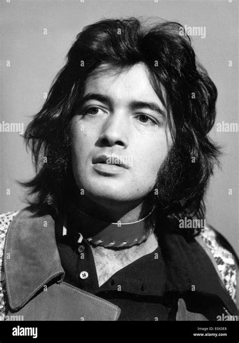 Close Up Of British Pop Singer Barry Ryan Stock Photo Alamy