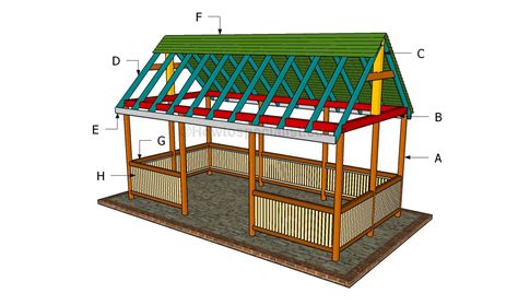 Building A Pavilion Howtospecialist How To Build Step By Step Diy