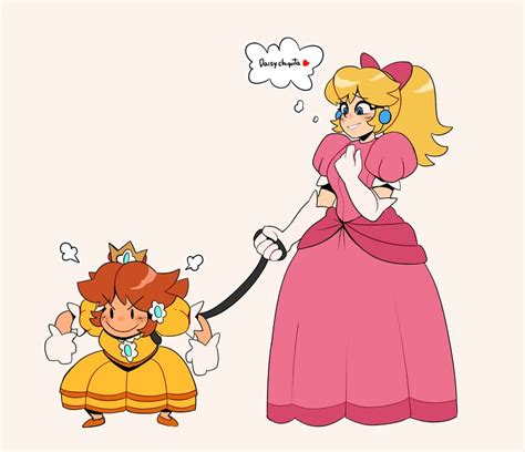 Princess Peach And Princess Daisy Mario And More Drawn By