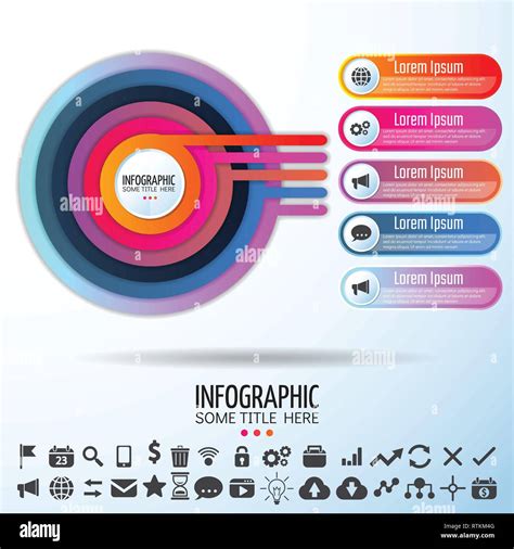 Infographics Design Template Vector Illustration Stock Vector Image