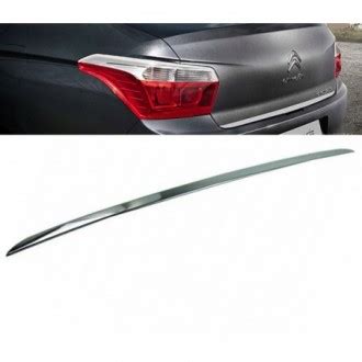 Citroen C Elysee CHROME Rear Strip Trunk Tuning Lid 3M Boot