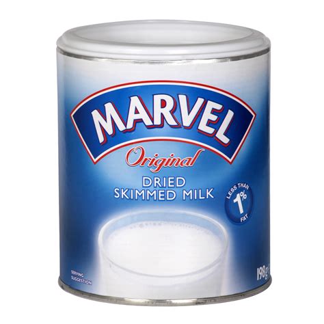 Marvel Skimmed Milk Powder 198gm X12