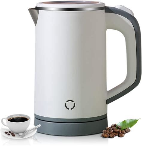 IPZDF Travel Kettle Lightweight Small 800ml Kettles Electric Stainless