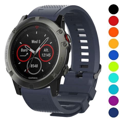 Quick Fit Silicone Watch Band Strap For Garmin Fenix X X Pro X