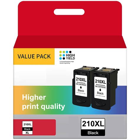 2pack Pg 210xl Black Ink Cartridge For Canon Pixma Mp280 Mp480 Mp490 Mx410 Mx420 Ebay