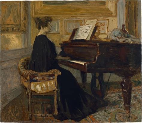 Mme Arthur Fontaine au piano by Édouard Vuillard on artnet