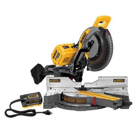 Dewalt 12 In 15 Amp Dual Bevel Sliding Compound Corded Miter Saw In The