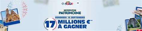 Super Loto Du Patrimoine Jackpot Horaires Et Résultats De Ce