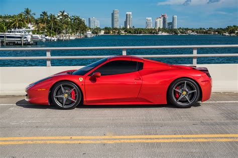 Ferrari Spider Rental In Miami Fl Premier Auto Miami