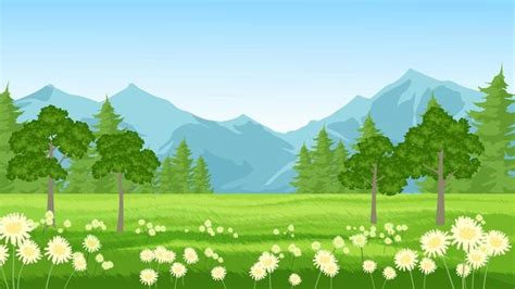 Cartoon Forest Background Vector Art, Icons, and Graphics for Free Download