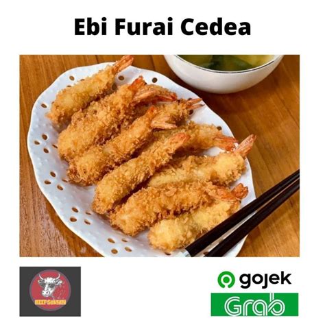 Jual Ebi Furai Cedea Isi 10 Tempura Asli Udang Udang Lapis Tepung