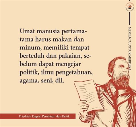 Balai Buku Progresif On Twitter Menurut Engels Bagaimana Mungkin