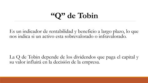 Proyecto Q De Tobin Youtube