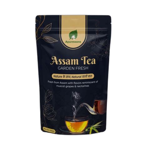 Ayurmeans Ctc Garden Fresh Assam Tea Black Tea Leaves 250 Gms At Rs