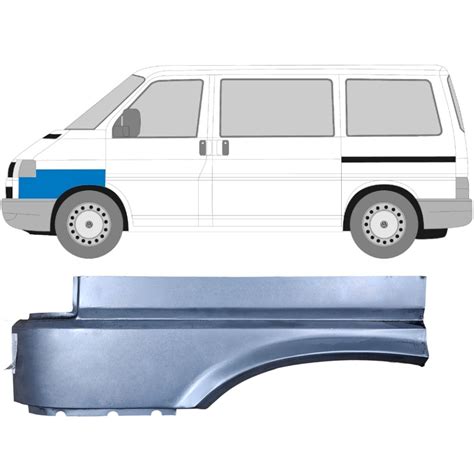Vw T4 1990-2003 Vorne Kotflügel Reparaturblech / Links