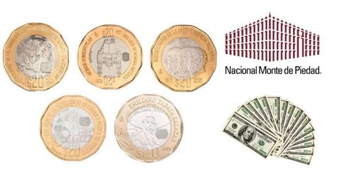 ¿cuánto Dinero Te Dan Por EmpeÑar Tus Monedas De 20 Pesos En Monte De Piedad Terra México