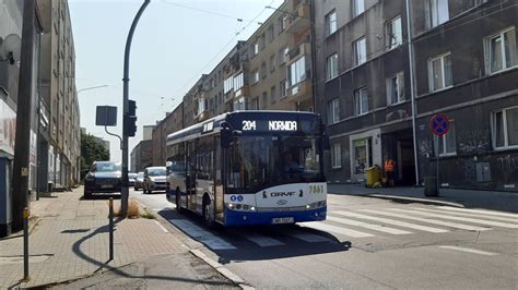 Gryf O Gdynia Solaris Urbino 8 9LE 7861 Linia 204 Kierunek