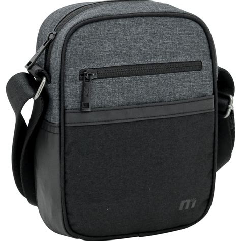 Bolso Cruzado Hombre Tandem City 2 M5 Eco Negro Gris Comprar Bols