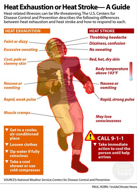 Heat Exhaustion Heat Stroke Knowing The Difference Is Key 42 OFF