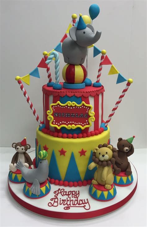 Southern Blue Celebrations: Circus Cake Ideas