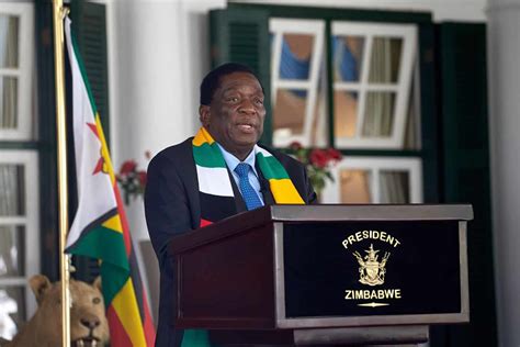 Mnangagwa Hails Zimbabwe S Mature Democracy After Disputed Re Election The Citizen