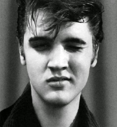 Elvis Winking And Blowing A Kiss Ca 1950s Vintage Everyday