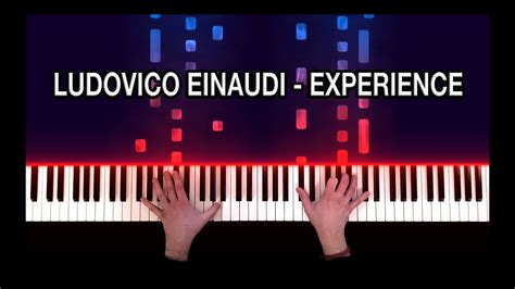 Ludovico Einaudi Experience Piano Cover Youtube