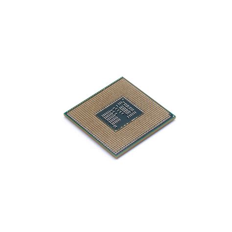 Microchip De Cpu Unidad Central De Procesamiento Aislado Sobre Fondo