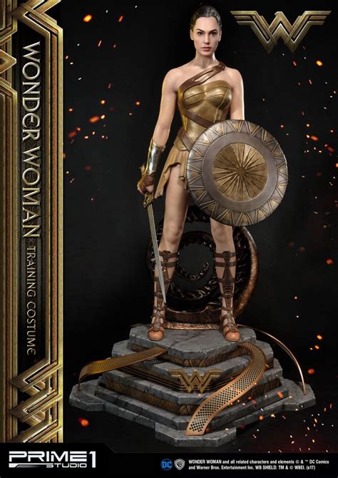 Wonder Woman Statue Training Costume 79 Cm Sci Fi Corner