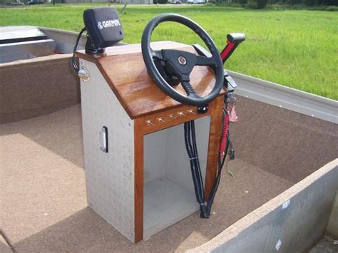 Homemade Consoles Boat Console Center Console Boats Pontoon Boat