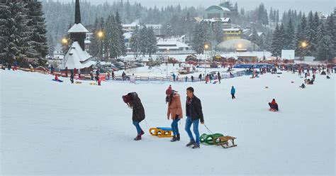 Unde Ne Putem Da Cu Sania N Poiana Bra Ov Mountlift