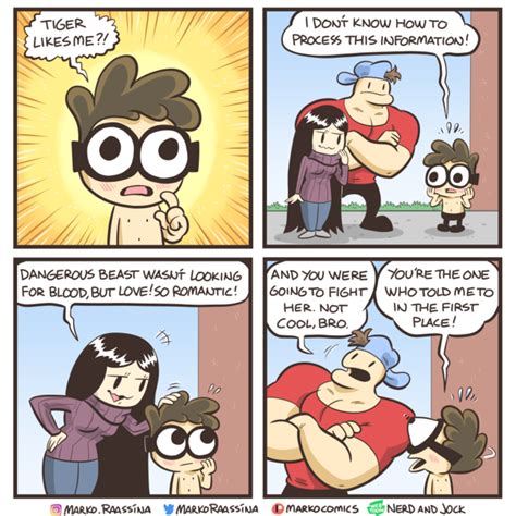 Nerd And Jock 187 Nerd And Jock Know Your Meme