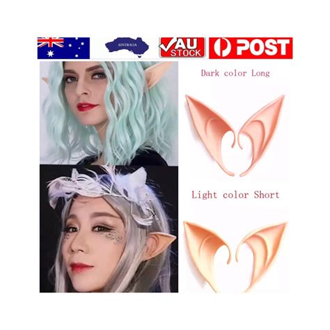 Elf Elven Fairy Pixie Cosplay Vulcan Spock Costume Party Latex Etsy