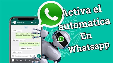 Cómo poner respuesta automática en Whatsapp YouTube