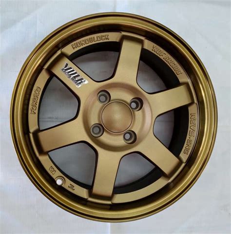 Jual Velg Volk Rays Te 37 Ring 15x7 Inch Hole 4 Pcd 100 Offset 35