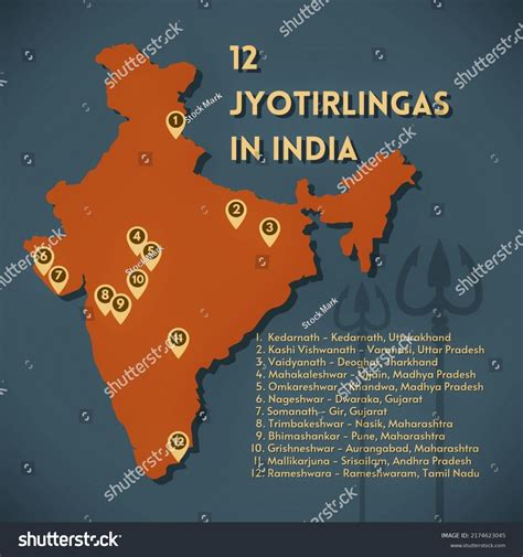Jyotirlinga Shrines, Twelve Jyotirlinga Shrines Of Shiva, 58% OFF